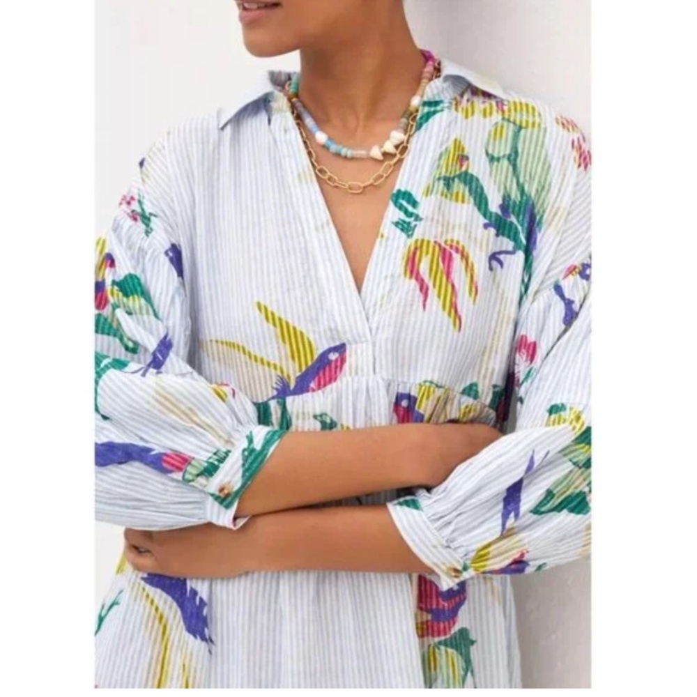Anthropologie The Carolita Maxi Dress Sz XS - Picture 6 of 7
